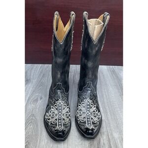 OLD GRINGO Cowboy Western Boots Women's Size 8 B Cowgirl Embroidered
